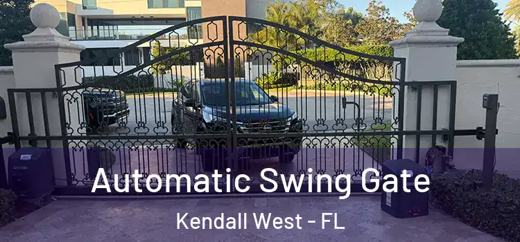 Automatic Swing Gate Kendall West - FL
