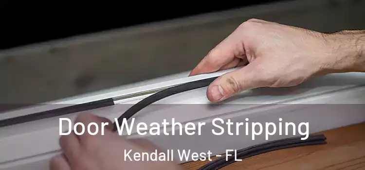 Door Weather Stripping Kendall West - FL