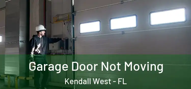  Garage Door Not Moving Kendall West - FL