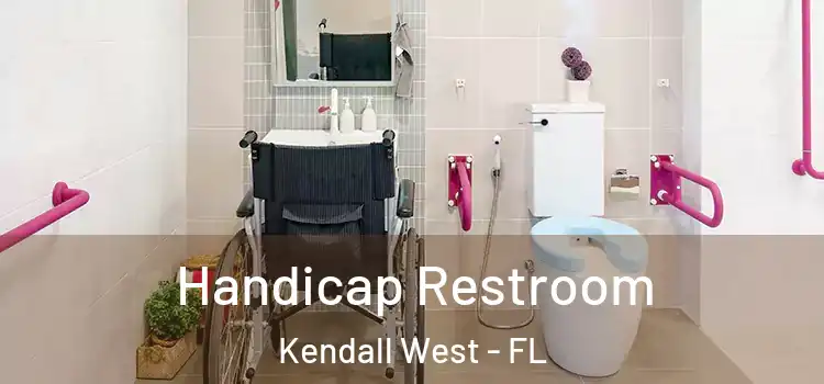 Handicap Restroom Kendall West - FL
