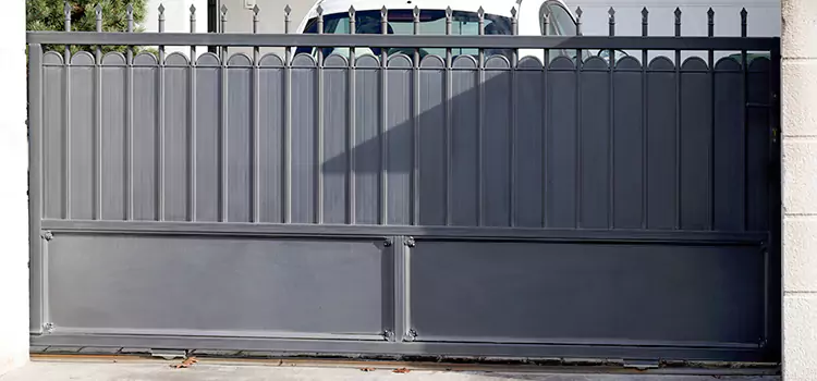Metal Driveway Gate Installation Kendall West