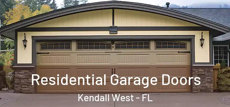 Residential Garage Doors Kendall West - FL